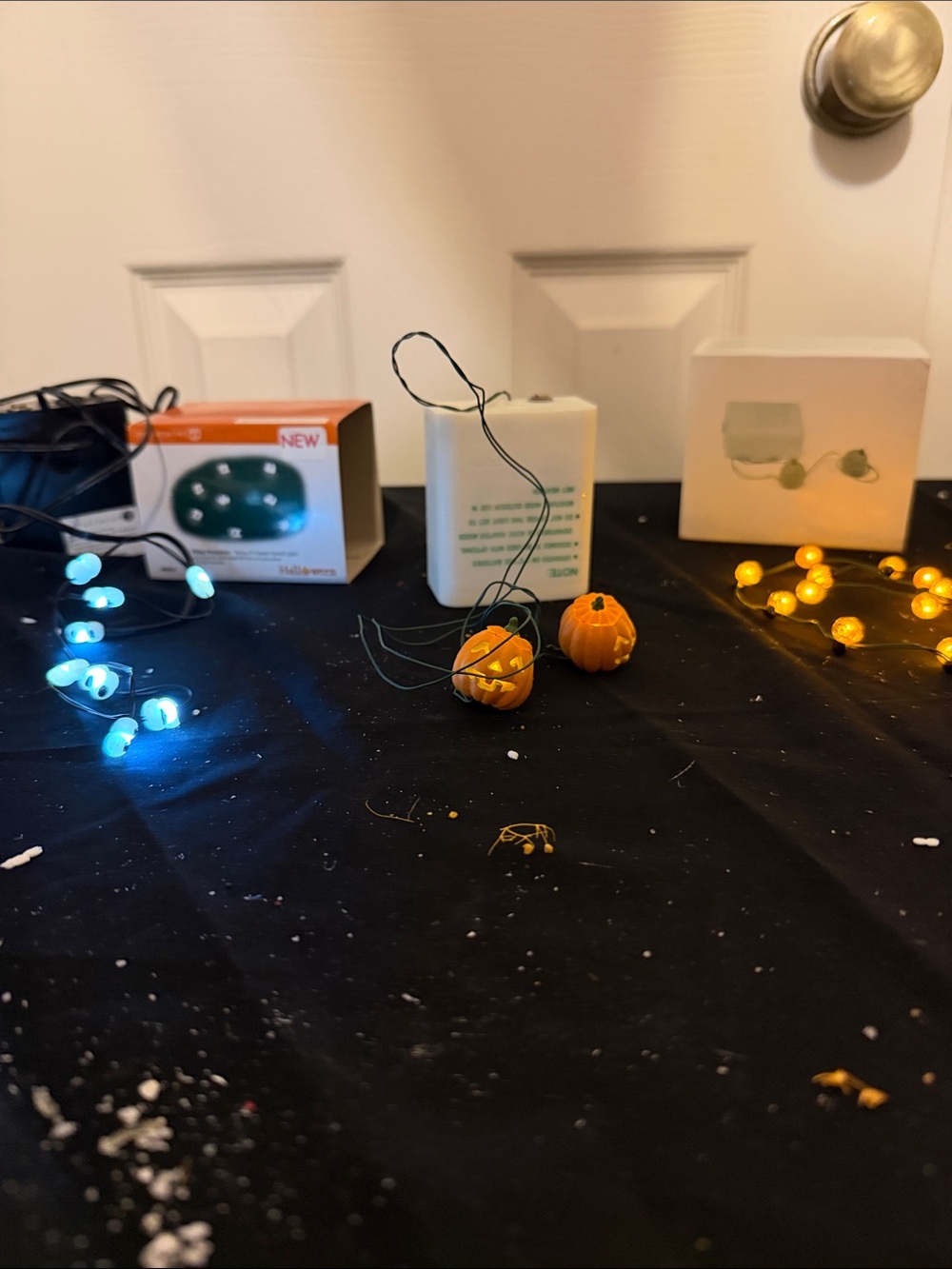 Department 56 Pumpkin LED String Lights  (3 different strings)